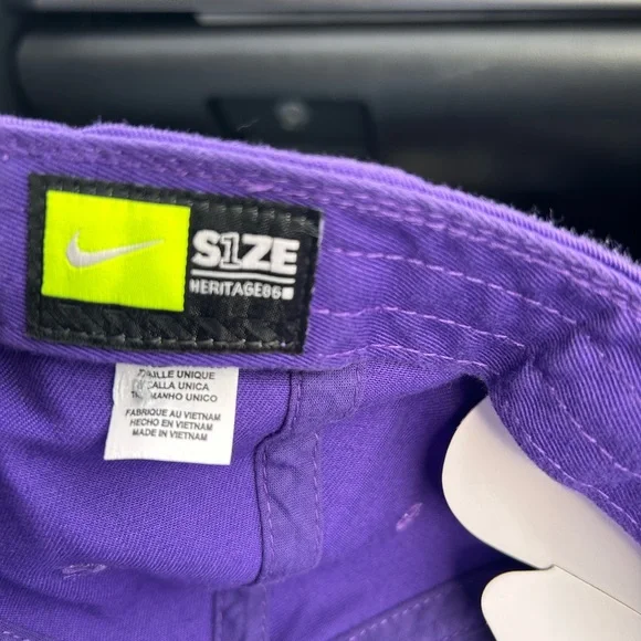 Nike Heritage 86 ball cap unstructured Court Purple - Picture 5 of 7